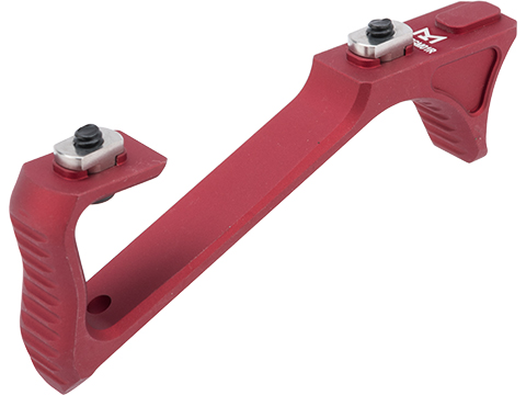 UTG� CNC Aluminum Ultra Slim Angled Foregrip (Model: M-LOK� / Matte Red)