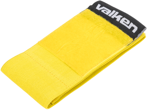 Valken V-TAC Player Team Armband w/ Large Patch Space (Color: Yellow)