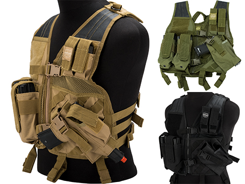 Youth Size Cross-Draw Tactical Vest by Valken 