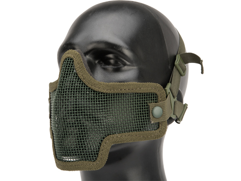 Valken Kilo 2G Mesh Half Face Mask (Color: OD Green)