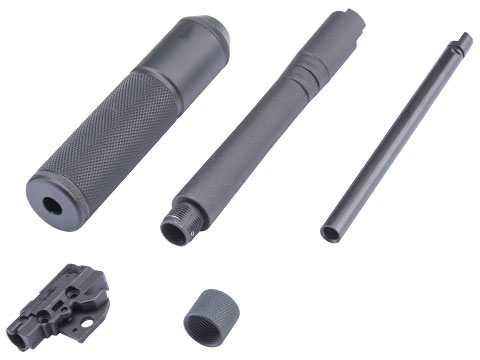 Valken Complete Suppressor and Outer Barrel Kit for Hi-Capa Airsoft GBB Pistols