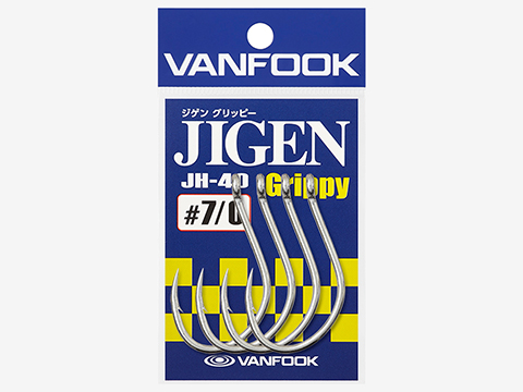 Vanfook Jigen Grippy Jigging Hook (Size: #6/0 / 5 Pack)