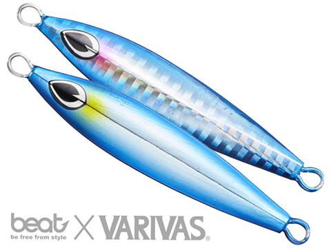 VARIVAS Baby Zigray w/ SLJ Bear Claw Fishing Jig (Color: VARIVAS Blue / 75g)
