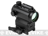 NcStar Compact Red & Blue Dot Scope with Integrated Green Laser - Black