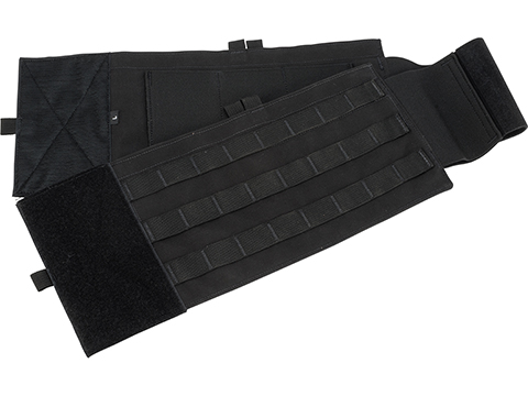 Mayflower Research Standard MOLLE Cummerbund with Side Plate Pocket (Color: Black / Large)