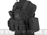 Matrix USMC Style C.I.R.A.S. Type Force Recon Tactical Vest (Color: Black)