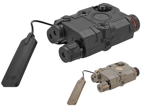 VFC PEQ15 Style Airsoft LED Illuminator / Laser Combo 