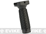 G&P Tactical Rubber Vertical Grip (Pattern: Diamond Pattern / Long / Black)