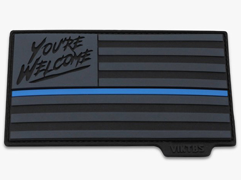 Viktos Grateful Nation PVC Moralpha Patch (Color: Blue Line)