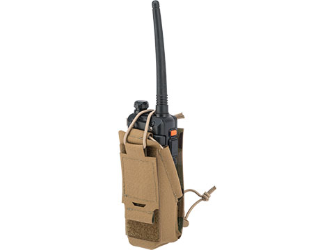 Beez Combat Systems Baofeng Radio Pouch w/ GRIDLOK (Color: Coyote Brown)