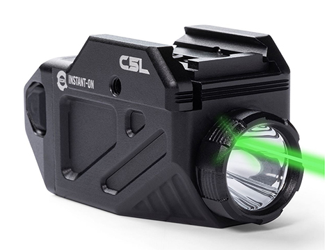 Viridian C5L 655 Lumen Rechargeable Universal Tactical Light and Green Laser w/ SAFECharge (Color: Black)