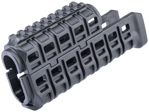 DLG Heat Resistant Lightweight Polymer M-LOK Handguard for AK Series Rifles (Color: Black)