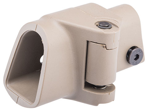DLG Folding Stock Adapter for PG Series Shotgun Grips (Color: Tan / Right Folding)