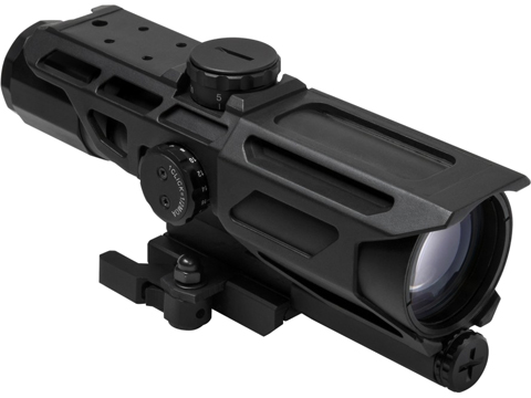 VISM by NcStar Mark III Tactical Gen3 3-9x40 Red & Blue Illuminated Variable Scope (Reticle: P4 / Black)