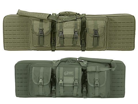 Voodoo Tactical Padded Double Weapons Case w/ Die-Cut MOLLE 