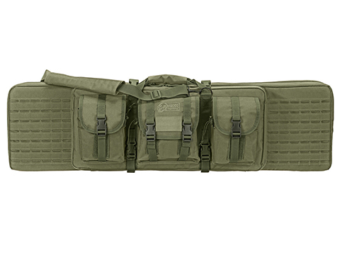 Voodoo Tactical Padded Double Weapons Case w/ Die-Cut MOLLE 