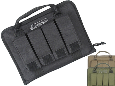 Voodoo Tactical Padded Pistol Case w/ Mag Pouches 