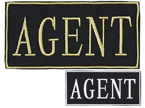 Voodoo Tactical Agent Embroidered Hook and Loop Morale Patch 
