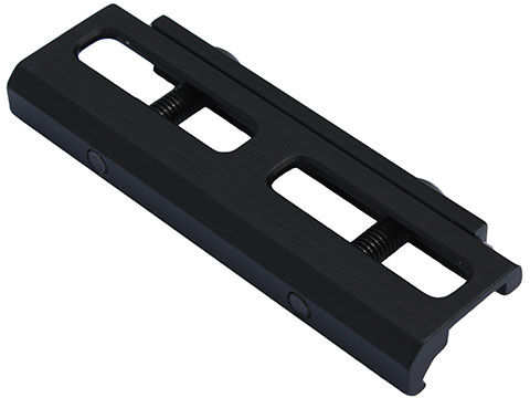 Vendetta Precision CNC Aluminum M-Lok to Picatinny Rail Adapter (Color: Anodized Black)