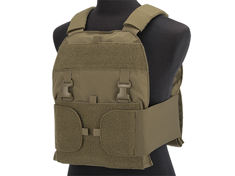 Mayflower Research and Consulting Law Enforcement Plate Carrier (Color: Coyote Brown / Small-Medium / CBN1 Cummerbund)