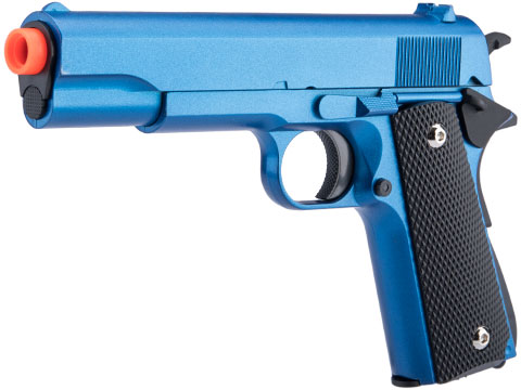 Avengers Vigor Series Heavyweight Airsoft Spring Pistol (Model: 1911 / Blue)