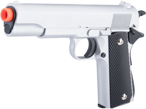 Avengers Vigor Series Heavyweight Airsoft Spring Pistol (Model: 1911 / Silver)