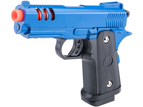 Avengers Vigor Series Heavyweight Airsoft Spring Pistol (Model: 2011 Compact / Blue)