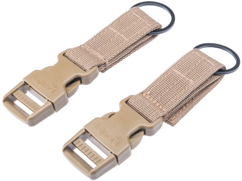 Viper VX Buckle Up Clip Set (Color: Coyote)