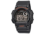 Casio Sports Series W735H Digital Watch (Color: Grey / Orange)