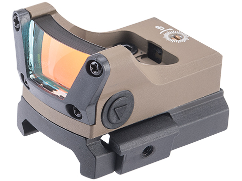 Matrix W1 Mini Dot Sight w/ Picatinny & Universal Mounts (Color: Coyote / Red Dot)