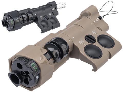 Element Mock Advanced Compact Plus Laser Device Battery Case for Airsoft Rifles 