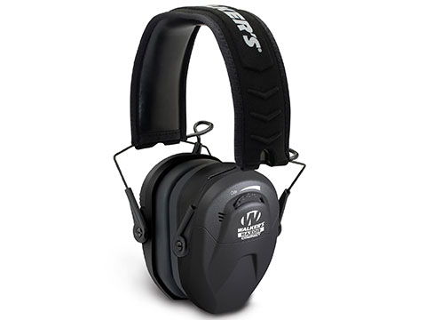 Walker's Razor Compact Electronic Ear Muff for Women / Chindren (Color: Black)