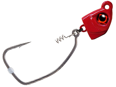 Warbaits Neck Breaker BKK Titan Rider Fishing Hooks (Color: Red / 3/0 - 3/8oz)