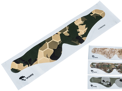 WARQ Printed Lens Screen for WARQ Helmets (Color: Panther)