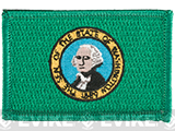 Matrix Tactical Embroidered U.S. State Flag Patch (State: Washington The Evergreen State)