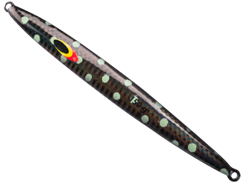 West Coast Jiggers MK Unrigged Fishing Jig (Color: Black Polkadot / 150g)