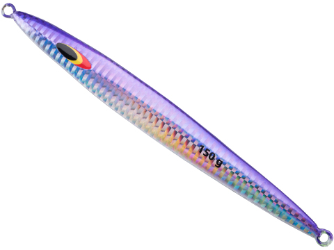 West Coast Jiggers MK Unrigged Fishing Jig (Color: Purple & Silver / 150g)