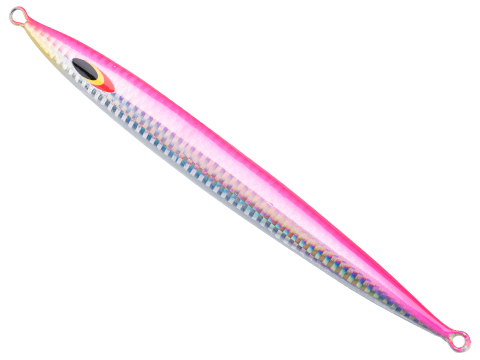 West Coast Jiggers MK Unrigged Fishing Jig (Color: Pink & Silver / 200g)