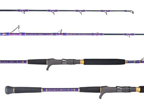 West Coast Jiggerz x Infinity Structure Custom Tuna Killer Jigging 608 Super Rod