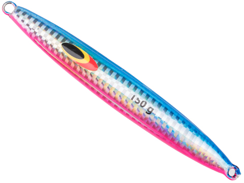 West Coast Jiggers HD Unrigged Fishing Jig (Color: Blue-Pink / 150g)