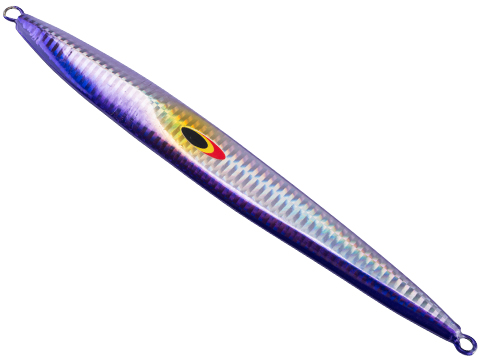 West Coast Jiggers Speedy Unrigged Fishing Jig (Color: Purple Silver / 350g)