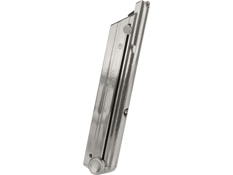 WE Spare Magazine for P08 / Luger Series Airsoft Gas Blowback (Color: Silver)