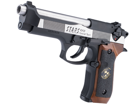 WE-Tech Custom Samurai Edge Biohazard M9 Airsoft Gas Blowback (Color: Two-Tone / Gun Only)