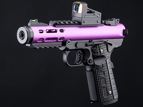 WE-Tech Galaxy 1911 Gas Blowback Airsoft Pistol (Color: Purple Slide ...