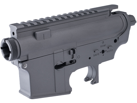 WE-Tech R5C Complete Receiver for M4 / M16 Series Airsoft AEG Rifles - Matte Black