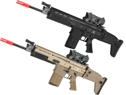 FN Herstal SCAR-H STD Licensed MK17 Gas Blowback Airsoft Rifle by WE-Tech 