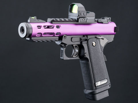 WE-Tech Galaxy Hi-CAPA Gas Blowback Airsoft Pistol (Color: Purple / Classic Frame)