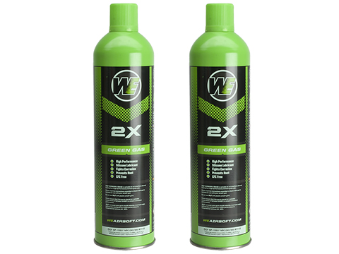 Airsoft Premium "2X" High Performance Gas .5oz by WE Qty: 1 Can