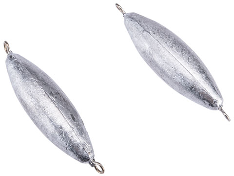Battle Angler Double Ring Torpedo Lead Weight Sinker (Size: 8oz / Pack of 2)