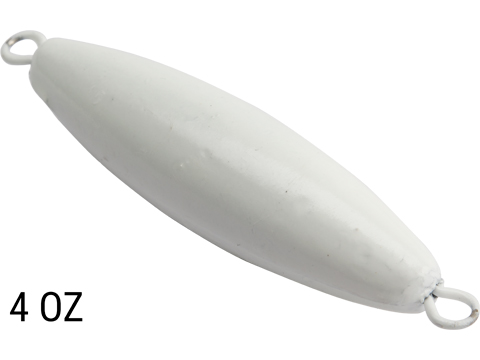 Battle Angler Luminous Glow Double Ring Torpedo Lead Weight Sinker (Size: 4oz / 5 Pack)